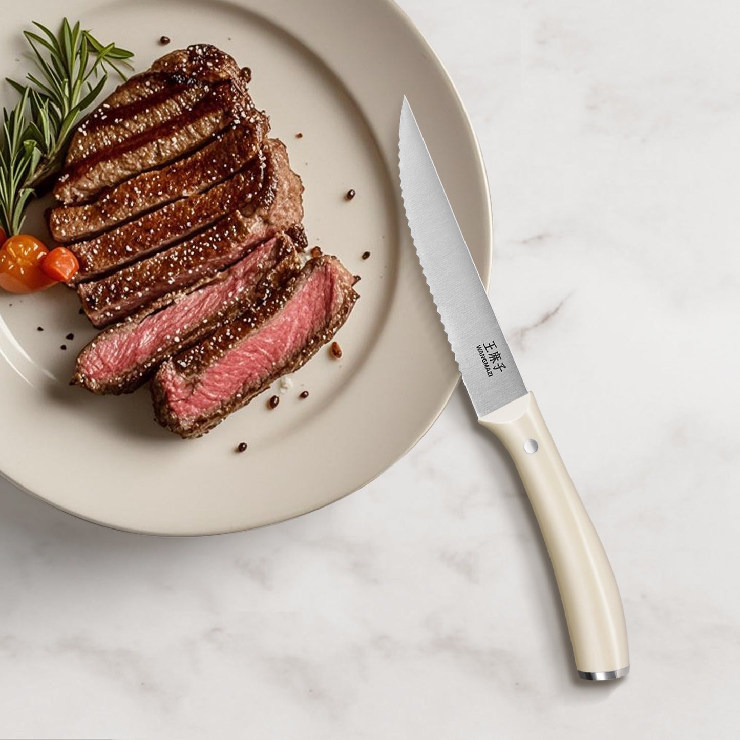 WANGMAZI Premium Steak Knife Set-4pcs