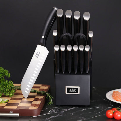 The ultra-sharp knife set combines elegant design with exceptional performance, making it the perfect gift choice for any occasion.