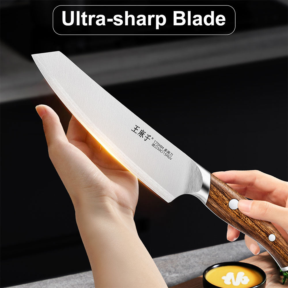 Chef Knife – Ultra-Sharp Blade, Full Tang Construction, Double Rivet Design